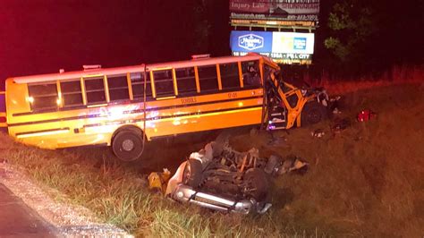 news about school bus accident